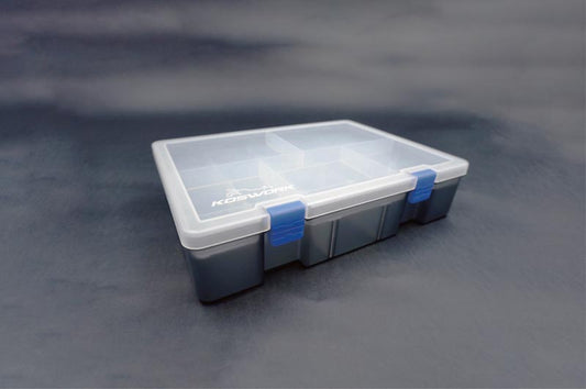 Two Layer Parts Case 245*175*56mm (w/tray & partition) by Koswork