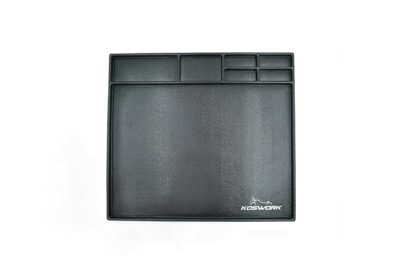 Assembly Tray / Cleaning Tray 450*400*10mm Black (1/10 M Size, 1/18, Min-Z &