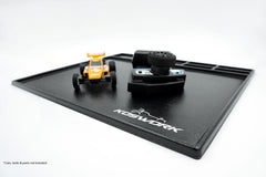 Assembly Tray / Cleaning Tray 450*400*10mm Black (1/10 M Size, 1/18, Min-Z &