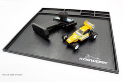 Assembly Tray / Cleaning Tray 450*400*10mm Black (1/10 M Size, 1/18, Min-Z &