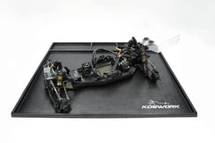 Assembly Tray / Cleaning Tray 450*400*10mm Black (1/10 M Size, 1/18, Min-Z &
