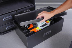 Assembly Tray / Cleaning Tray / Large Drawer Lid 510*350*30mm Black by Koswork