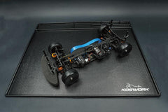 Assembly Tray / Cleaning Tray 550*450mm Black (1/10 Buggy/ Onroad) by Koswork