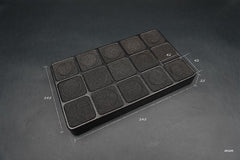 245x145x25mm Tray (for Shock & Differential Oil) (w/2 sets of foam) (For