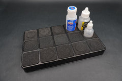 245x145x25mm Tray (for Shock & Differential Oil) (w/2 sets of foam) (For