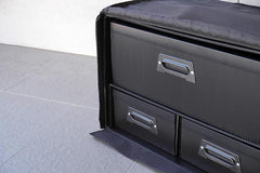 1/10 Compact 3 Drawer PP Frame Buggy Bag (1/10, 1 Large & 2 Medium) by Koswork