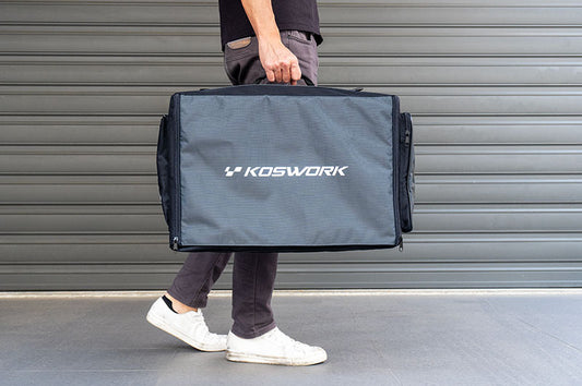 1/10 Compact 3 Drawer PP Frame Buggy Bag (1/10, 1 Large & 2 Medium) by Koswork