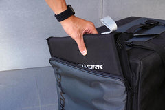 1/10 Compact 3 Drawer PP Frame Buggy Bag (1/10, 1 Large & 2 Medium) by Koswork