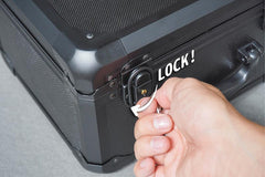 Mini Black V2 Aluminum Carry Case (w/checkered foam) Custom Pluck Out Foam by
