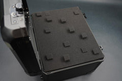 Mini Black V2 Aluminum Carry Case (w/checkered foam) Custom Pluck Out Foam by