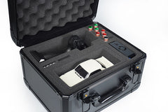 Mini Black V2 Kyosho Mini-Z & Mini-Z 4x4 RTR Aluminum Carry Case (w/Foam) by