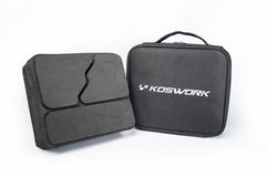 Hard Frame Bag For 2x .21 1/8 Nitro Engines & Pipe Set (260x230x95mm) by Koswork