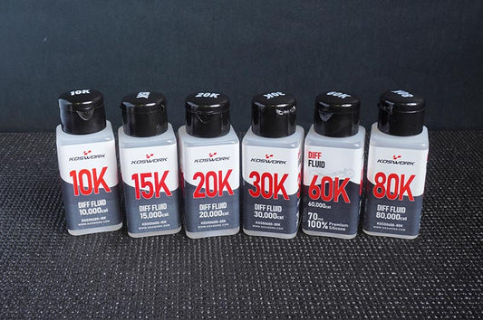 80000cst (80K) Large 70ml Diff Fluid by Koswork