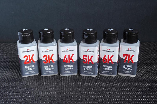6000cst (6K) Large 70ml Diff Fluid (AE System) by Koswork