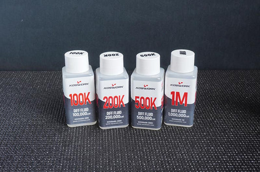 500,000cst (500K) Large 70ml Diff Fluid by Koswork
