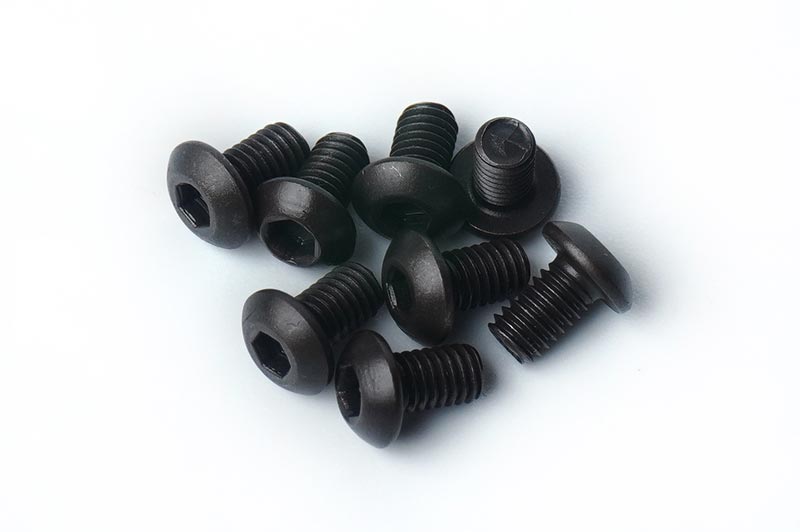 3x5mm Button Head Hex Hardened Steel Screw (w/container) (8) by Koswork