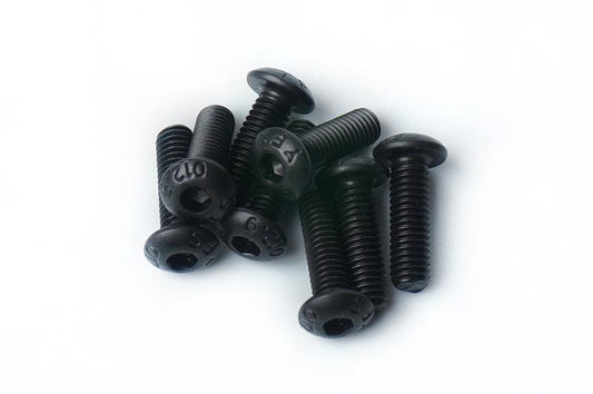 3x10mm Button Head Hex Hardened Steel Screw (w/container) (8) by Koswork
