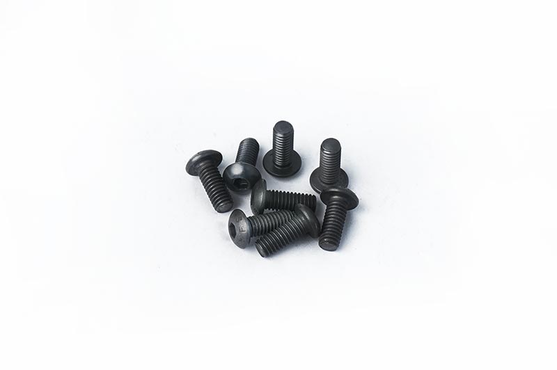 4x10mm Button Head Hex Hardened Steel Screw (w/container) (8) by Koswork