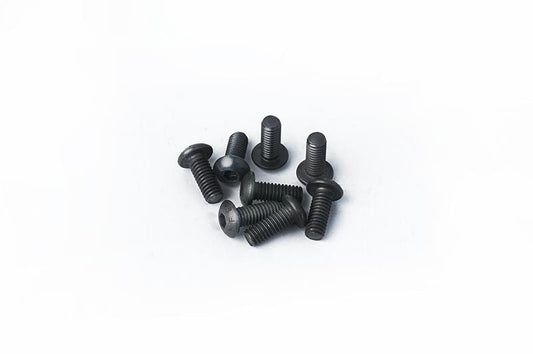 4x10mm Button Head Hex Hardened Steel Screw (w/container) (8) by Koswork