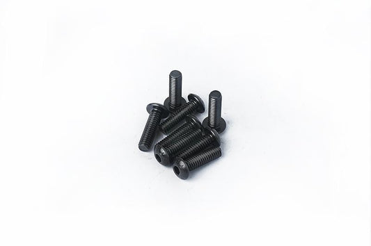 4x14mm Button Head Hex Hardened Steel Screw (w/container) (8) by Koswork