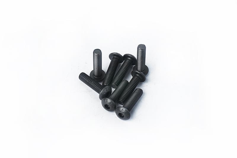 4x16mm Button Head Hex Hardened Steel Screw (w/container) (8) by Koswork