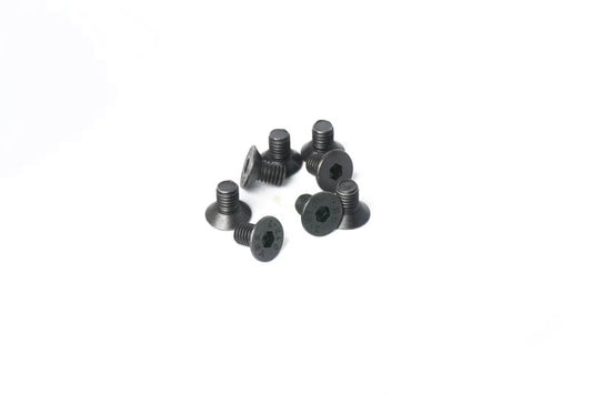 3x5mm Flat Head Hex Hardened Steel Countersunk Screw (w/container) (8) by