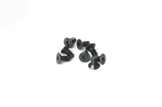 3x6mm Flat Head Hex Hardened Steel Countersunk Screw (w/container) (8) by