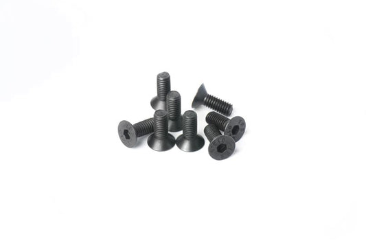 3x8mm Flat Head Hex Hardened Steel Countersunk Screw (w/container) (8) by