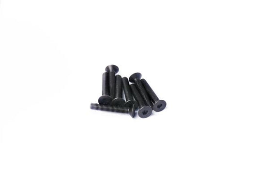 3x18mm Flat Head Hex Hardened Steel Countersunk Screw (w/container) (8) by