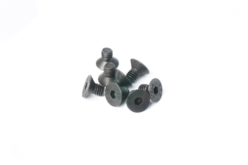 4x6mm Flat Head Hex Hardened Steel Countersunk Screw (w/container) (8) by