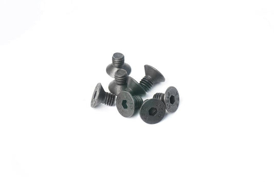 4x6mm Flat Head Hex Hardened Steel Countersunk Screw (w/container) (8) by