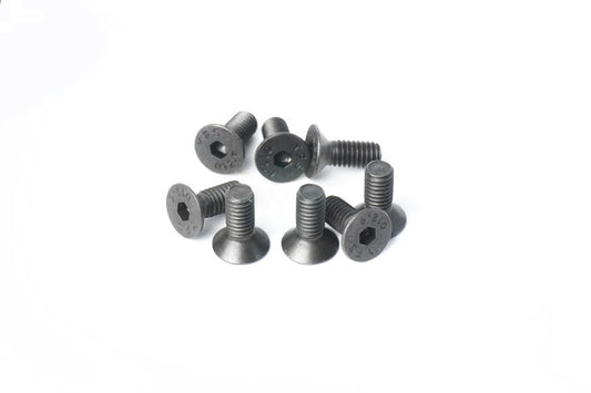 4x10mm Flat Head Hex Hardened Steel Countersunk Screw (w/container) (8) by