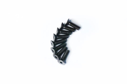 4x14mm Flat Head Hex Hardened Steel Countersunk Screw (w/container) (8) by
