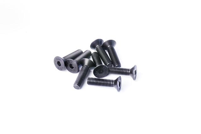4x16mm Flat Head Hex Hardened Steel Countersunk Screw (w/container) (8) by