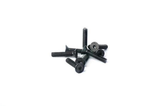 4x20mm Flat Head Hex Hardened Steel Countersunk Screw (8) by Kosworks