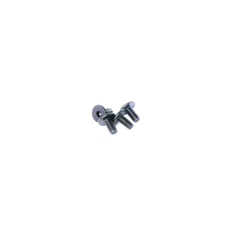 3x6mm Servo/Motor Flat/Pan Head Hex Hardened Steel Screw (4) by Koswork