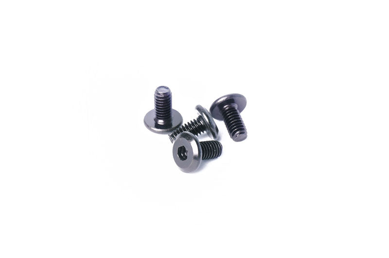 4x8mm Motor/Engine Mount Flat/Pan Head Hex Hardened Steel Screw (4) by Koswork