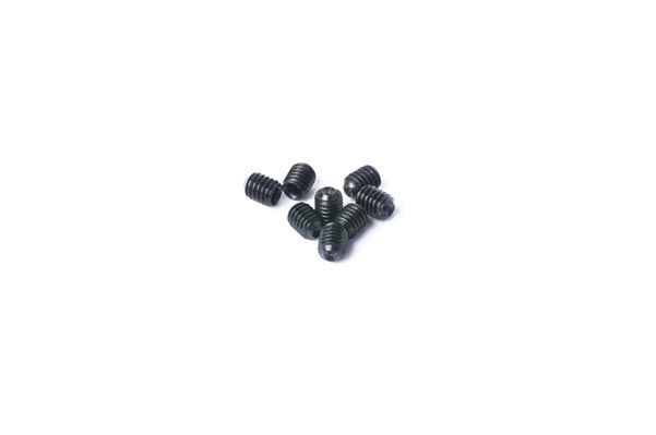 4x5mm Hex Set Screws Hardened Steel Grub Screw (w/container) (8) by Koswork