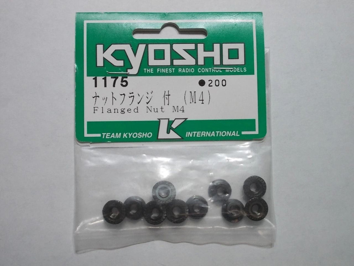 Kyosho Flanged Nuts M4 (10)