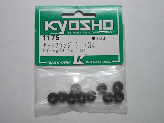Kyosho Flanged Nuts M4 (10)