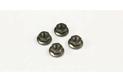 Kyosho Fl. Nut Gunmetal (M4x4.5)(4)