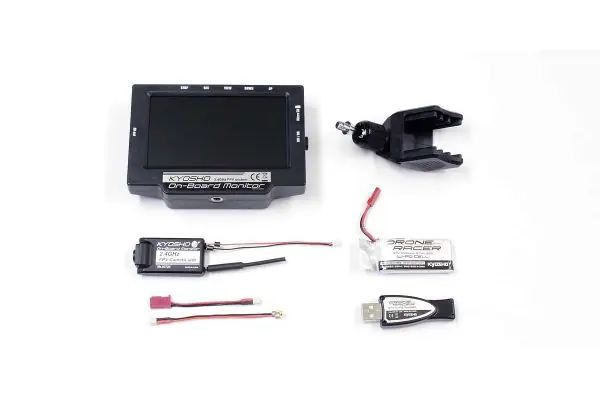 Kyosho Onboard Mntr/Camera w/b&ch