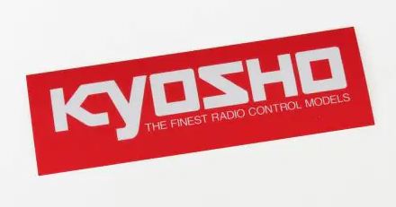 Kyosho logo sticker (XL)