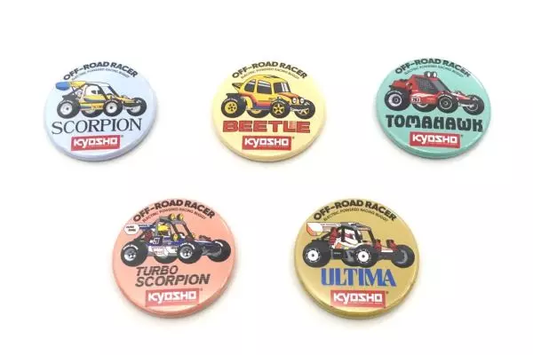Kyosho Vintage 2wd Badges ASSORTED