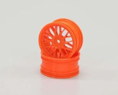 Kyosho P10 Mesh Wheel Fluoro Orange