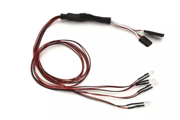 Kyosho LED lights Clear & Red (4)