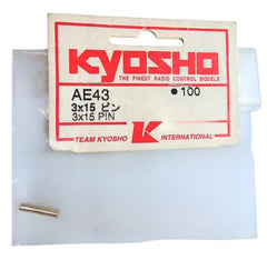 Kyosho EP RS 3 x 15mm Pin