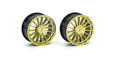 Kyosho Aluminium Wheel Covers.Gold