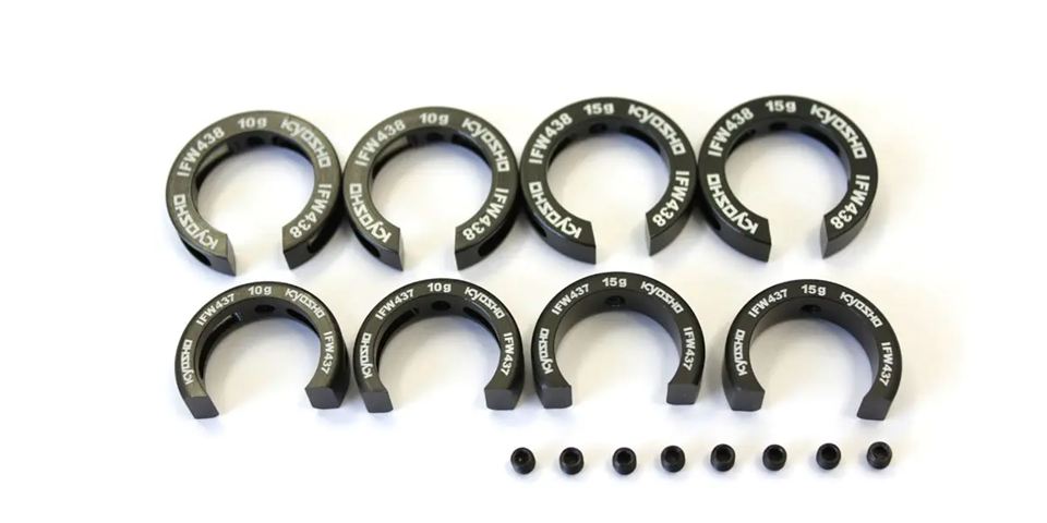 Kyosho MP9 Setting Weight set: F/R