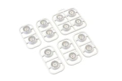 Kyosho AWD Multi Offset Whl Set White
